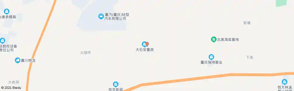 重庆岩石村_公交站地图_重庆公交_妙搜公交查询2025