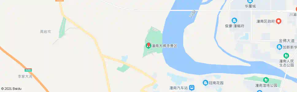 重庆大佛粮站_公交站地图_重庆公交_妙搜公交查询2025