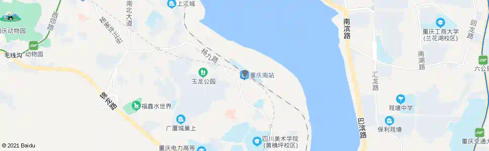重庆合阳大桥南_公交站地图_重庆公交_妙搜公交查询2025