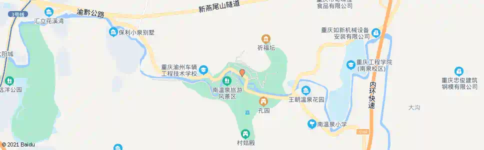 重庆南泉_公交站地图_重庆公交_妙搜公交查询2025