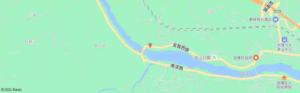 重庆二桥_公交站地图_重庆公交_妙搜公交查询2025