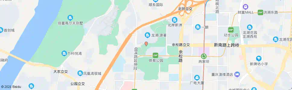 重庆石子山体育公园_公交站地图_重庆公交_妙搜公交查询2025