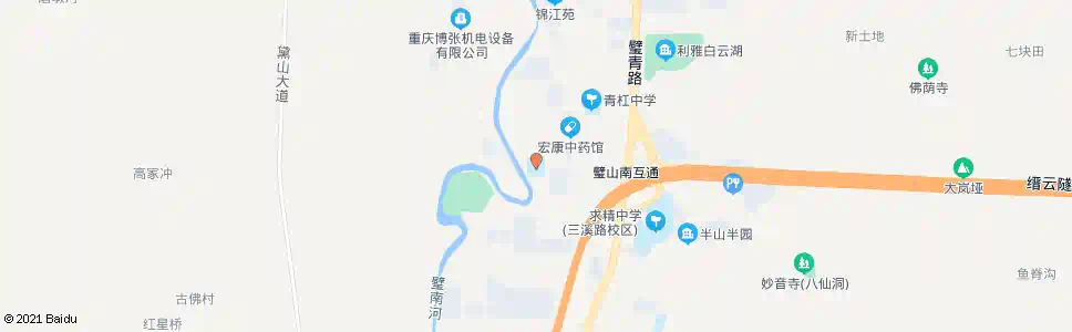 重庆青杠小学_公交站地图_重庆公交_妙搜公交查询2025