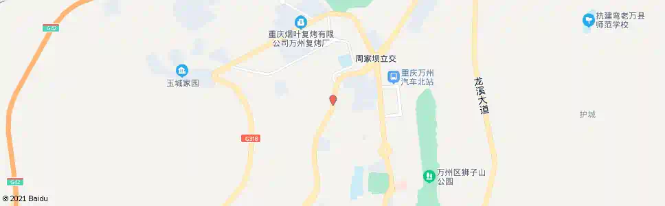 重庆申明坝岔路口_公交站地图_重庆公交_妙搜公交查询2025