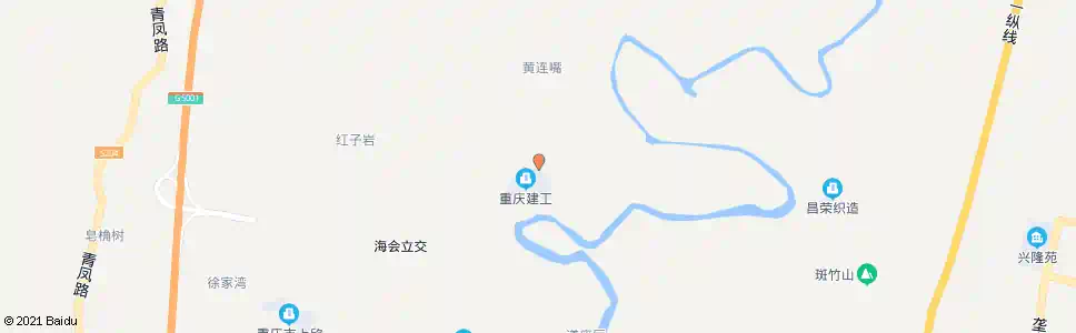重庆搅拌厂_公交站地图_重庆公交_妙搜公交查询2025