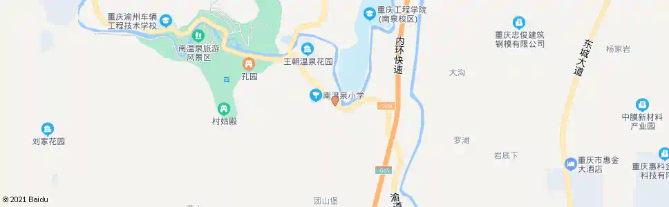 重庆虎啸村2站_公交站地图_重庆公交_妙搜公交查询2025