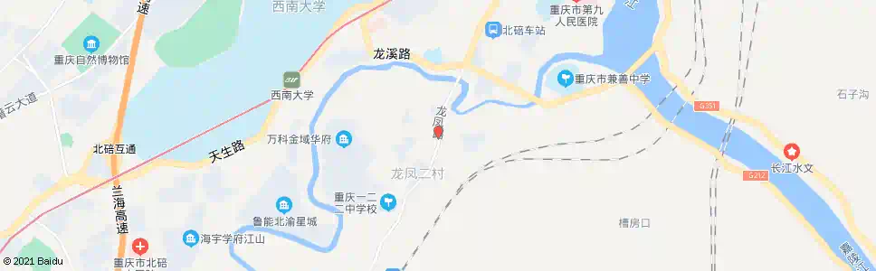 重庆龙凤桥_公交站地图_重庆公交_妙搜公交查询2025