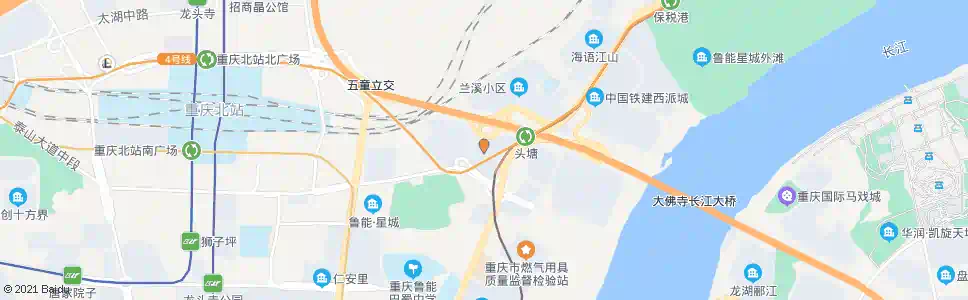 重庆中亿阳明山水_公交站地图_重庆公交_妙搜公交查询2025