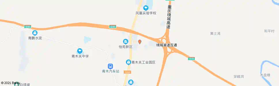 重庆青木关公交站场_公交站地图_重庆公交_妙搜公交查询2025
