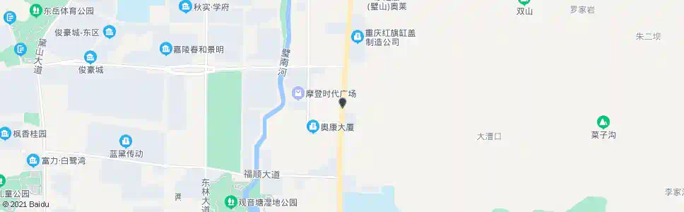 重庆星岛公园_公交站地图_重庆公交_妙搜公交查询2025