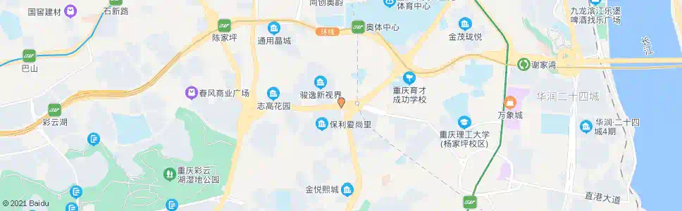 重庆石坪桥西_公交站地图_重庆公交_妙搜公交查询2025