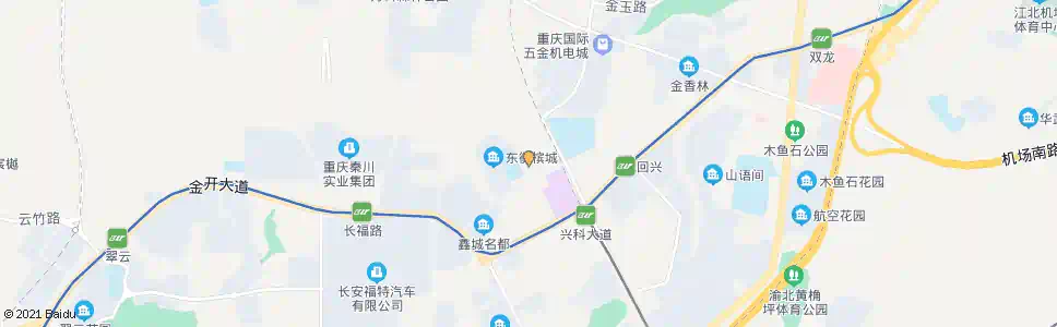重庆怡心花园_公交站地图_重庆公交_妙搜公交查询2025