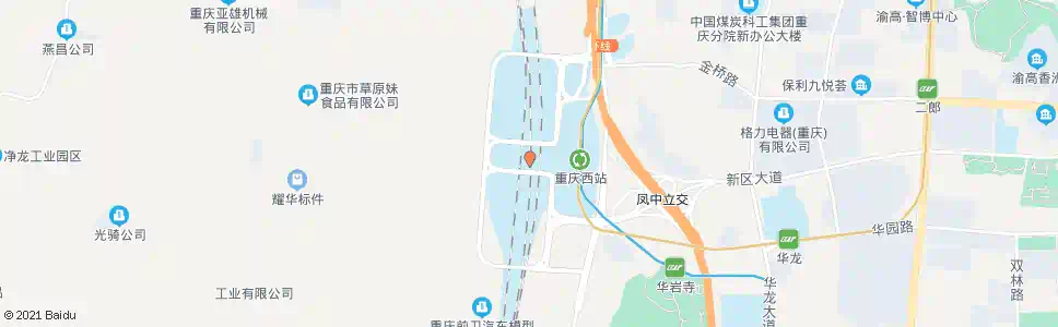 重庆西南国际_公交站地图_重庆公交_妙搜公交查询2025