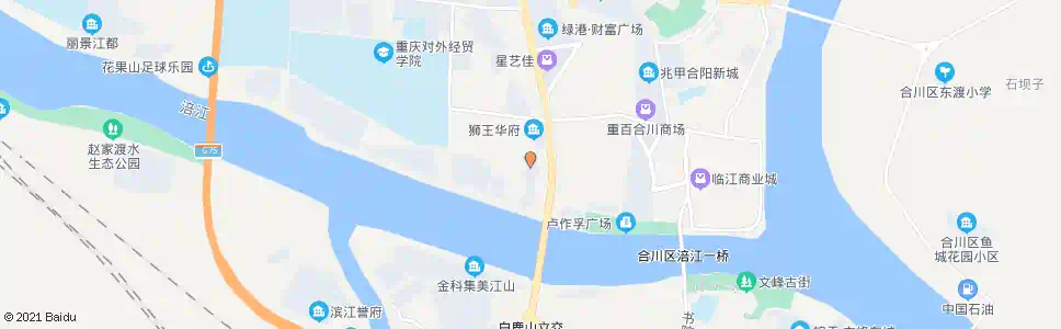 重庆江城故事A区_公交站地图_重庆公交_妙搜公交查询2025