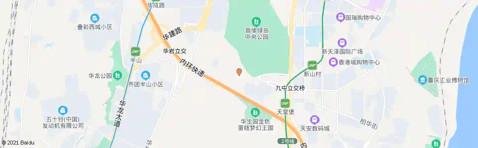 重庆冬瓜山_公交站地图_重庆公交_妙搜公交查询2025