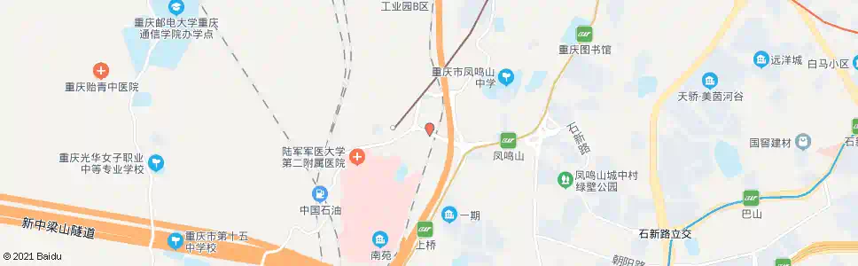 重庆新桥路口_公交站地图_重庆公交_妙搜公交查询2025