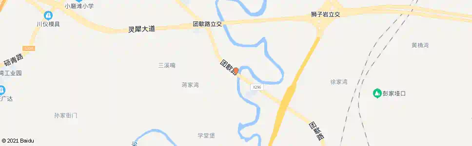重庆二道桥_公交站地图_重庆公交_妙搜公交查询2025