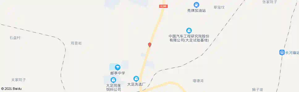 重庆邮亭派出所_公交站地图_重庆公交_妙搜公交查询2025