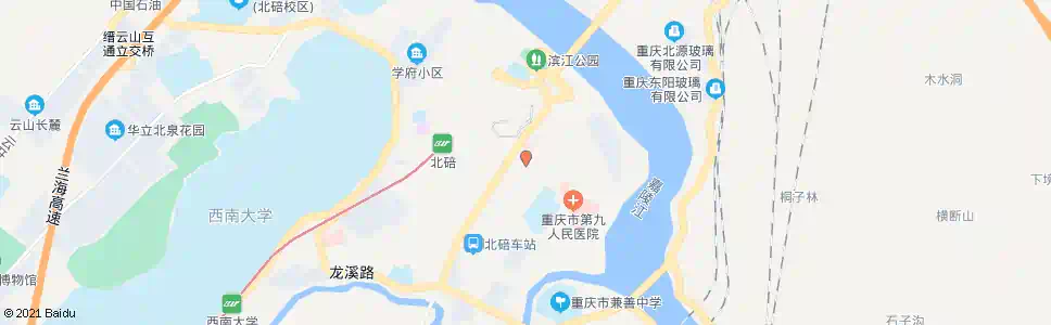 重庆缙云花园_公交站地图_重庆公交_妙搜公交查询2025