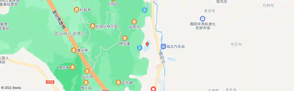 重庆桃花学校_公交站地图_重庆公交_妙搜公交查询2025