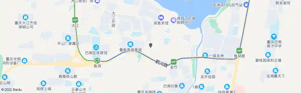 重庆化龙路市场_公交站地图_重庆公交_妙搜公交查询2025