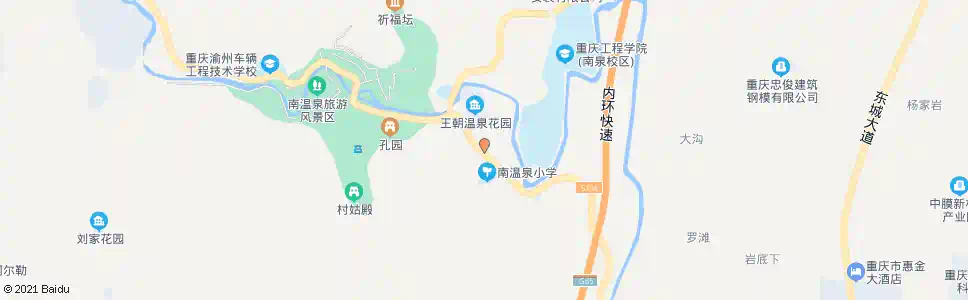 重庆虎啸村1站_公交站地图_重庆公交_妙搜公交查询2025