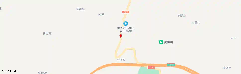 重庆百节_公交站地图_重庆公交_妙搜公交查询2025