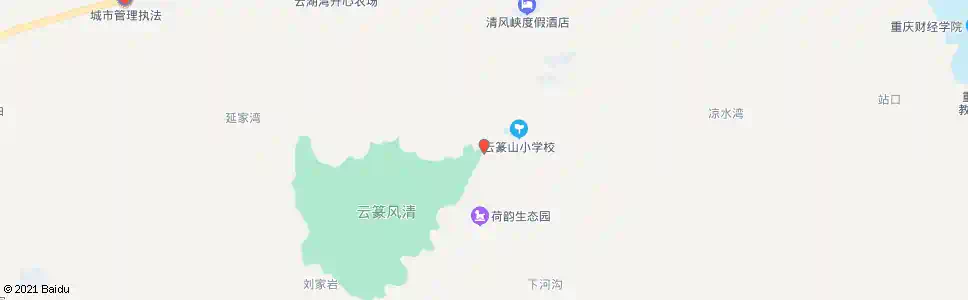 重庆云篆山公园_公交站地图_重庆公交_妙搜公交查询2025