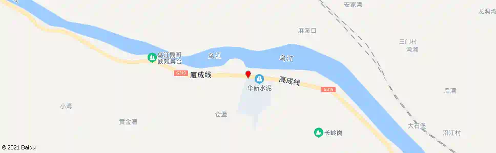 重庆华新水泥厂_公交站地图_重庆公交_妙搜公交查询2025