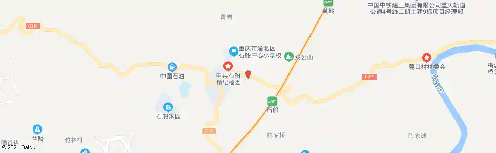 重庆石船敬老院_公交站地图_重庆公交_妙搜公交查询2025
