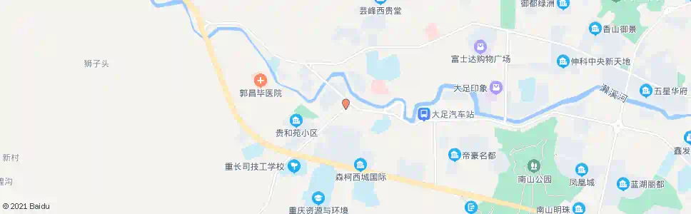 重庆西门桥食品公司_公交站地图_重庆公交_妙搜公交查询2025