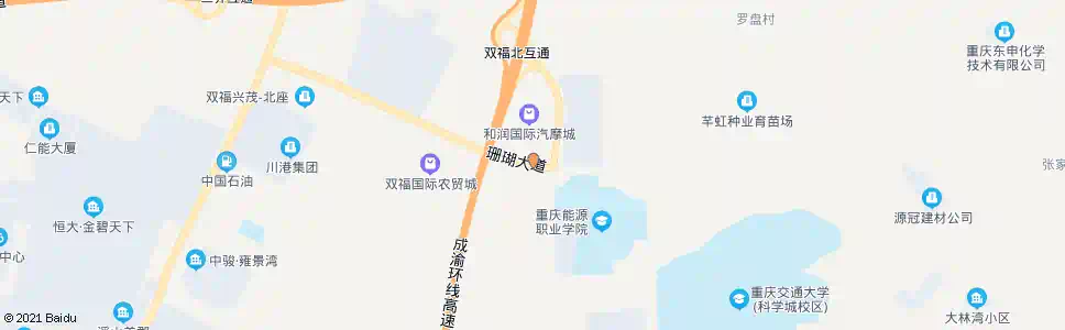 重庆汽摩城_公交站地图_重庆公交_妙搜公交查询2025