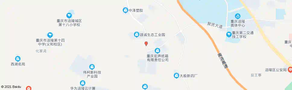 重庆宏声纸箱厂_公交站地图_重庆公交_妙搜公交查询2025