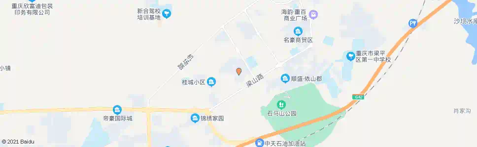 重庆万兴花园_公交站地图_重庆公交_妙搜公交查询2025
