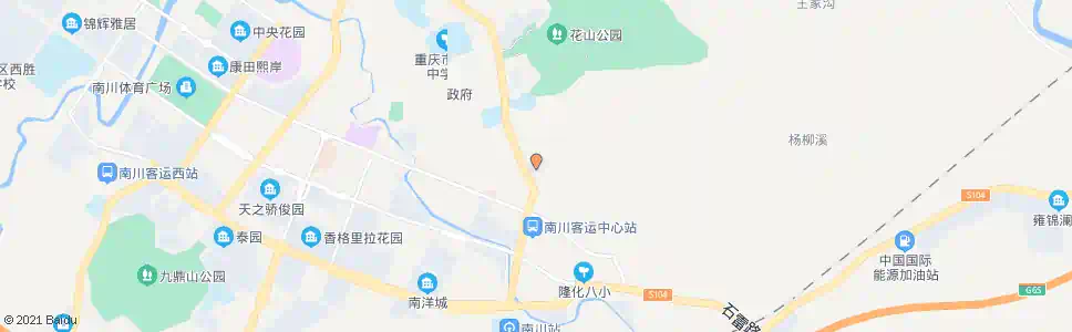 重庆花山怡园_公交站地图_重庆公交_妙搜公交查询2025