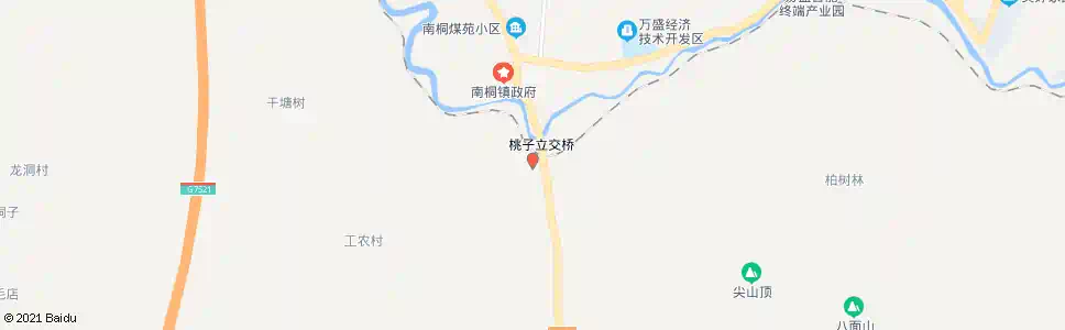 重庆桃子函_公交站地图_重庆公交_妙搜公交查询2025