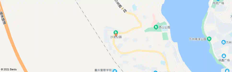重庆沙龙公园_公交站地图_重庆公交_妙搜公交查询2025