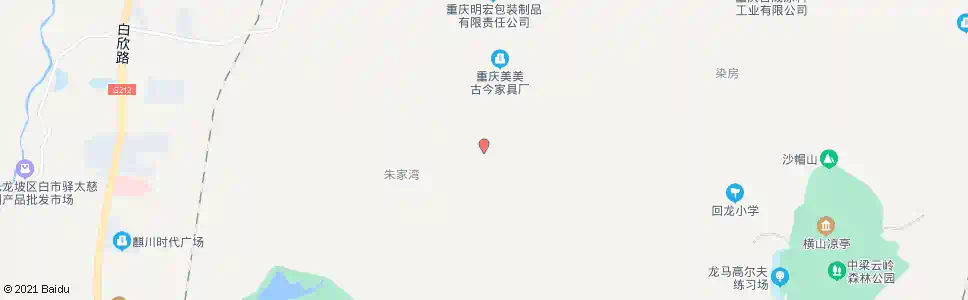 重庆白市驿水泥厂_公交站地图_重庆公交_妙搜公交查询2025