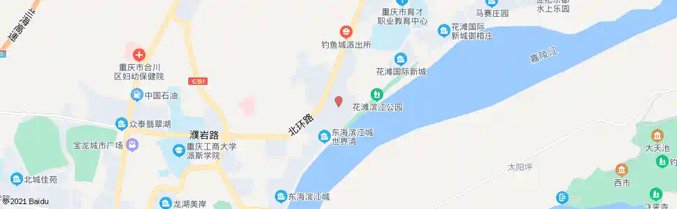 重庆江润地中海岸_公交站地图_重庆公交_妙搜公交查询2025