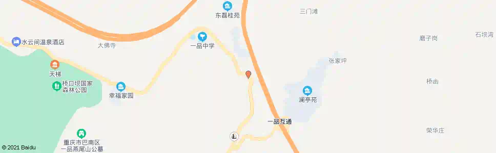 重庆石温塘_公交站地图_重庆公交_妙搜公交查询2025