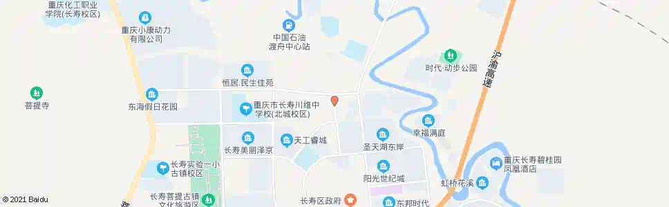 重庆菩提大道路口_公交站地图_重庆公交_妙搜公交查询2025