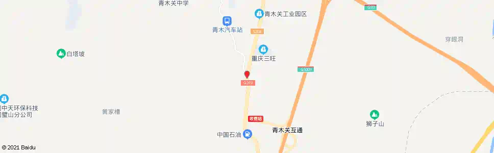 重庆青凤路北碚路口_公交站地图_重庆公交_妙搜公交查询2025