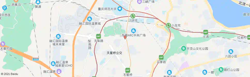 重庆石碾盘农贸市场_公交站地图_重庆公交_妙搜公交查询2025
