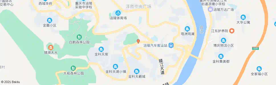 重庆望州公园_公交站地图_重庆公交_妙搜公交查询2025