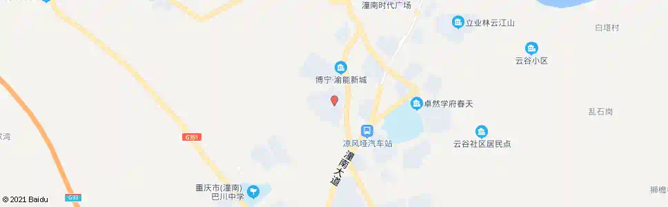 重庆佳城天下_公交站地图_重庆公交_妙搜公交查询2025