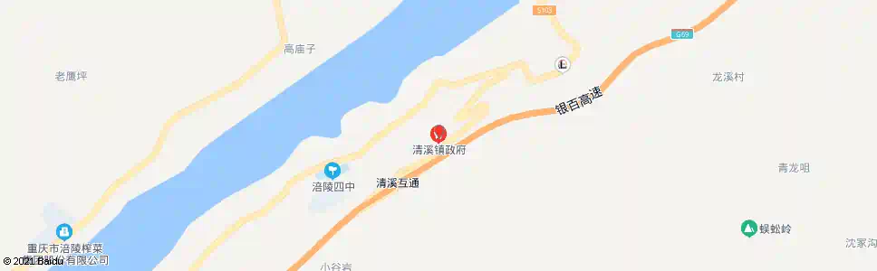 重庆清溪镇政府_公交站地图_重庆公交_妙搜公交查询2025