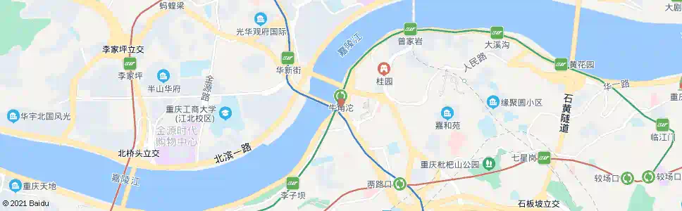 重庆牛角沱(隧道口)_公交站地图_重庆公交_妙搜公交查询2025