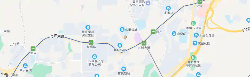 重庆东横槟城_公交站地图_重庆公交_妙搜公交查询2025