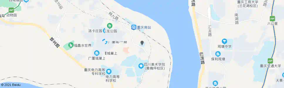 重庆菩提小学_公交站地图_重庆公交_妙搜公交查询2025