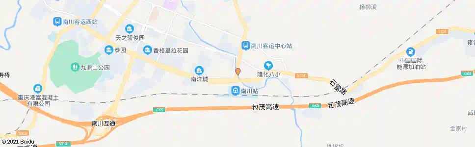 重庆金山丽苑_公交站地图_重庆公交_妙搜公交查询2025